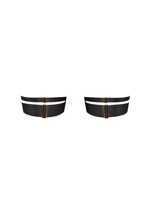 Signature Wide Strap Garters (Pair)